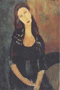 Amedeo Modigliani, Jeanne Hebuterne assise (mk38)